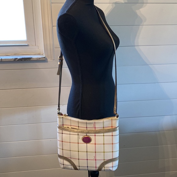 Authenticated Coach Peyton Tattersall File Crossbody - Picture 3 of 16